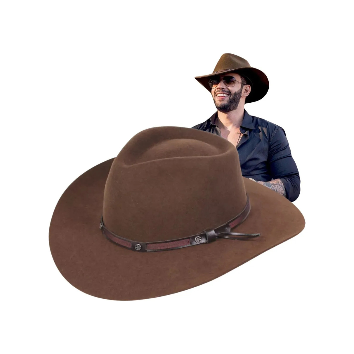 Chapéu Pralana Classic 5x Aba 7,5