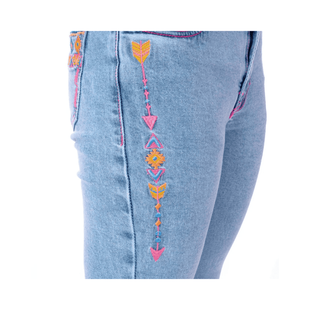 Calça Jeans Bordada Texas Farm Intuition