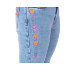 Calça Jeans Bordada Texas Farm Intuition