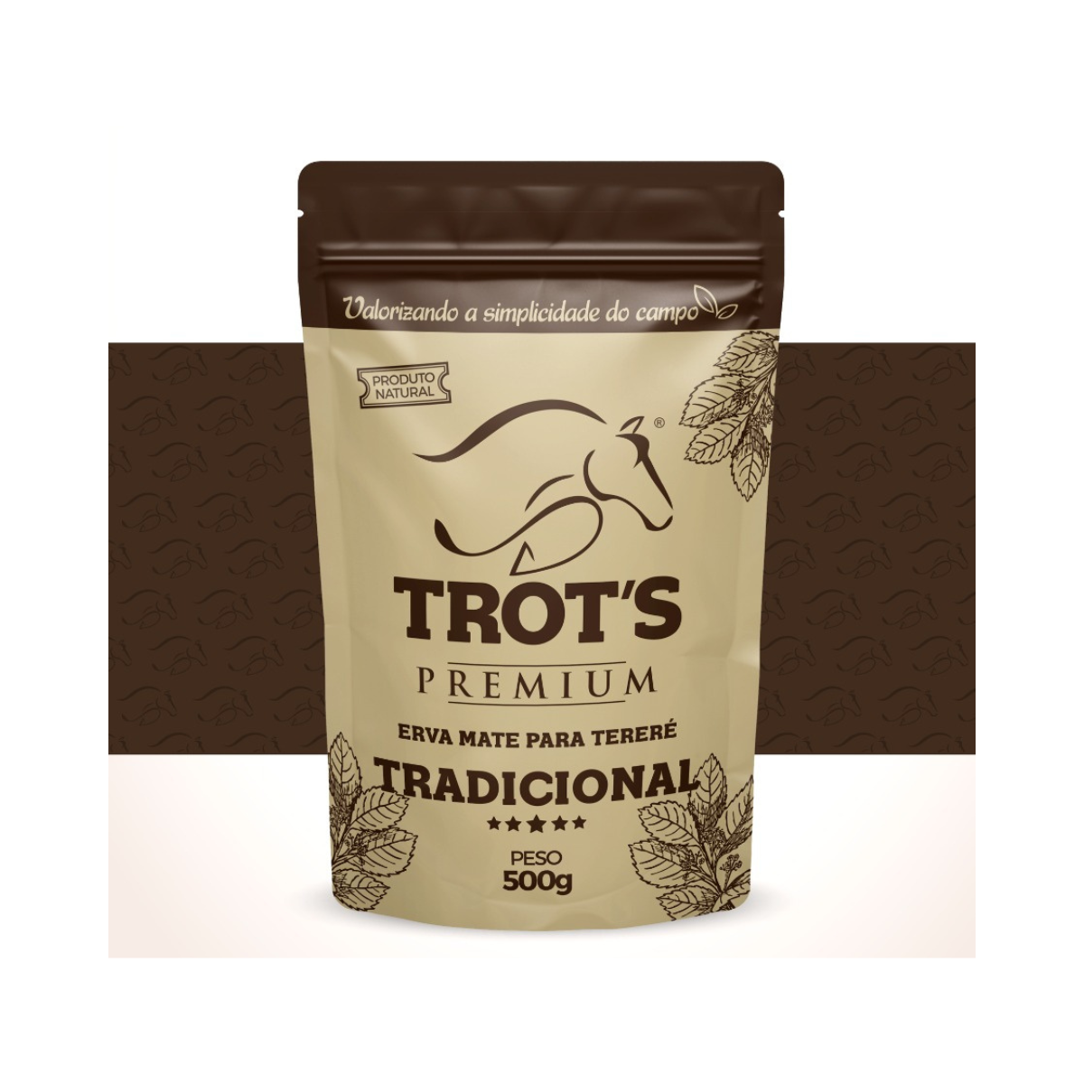 Trot’s Erva Mate Natural para Tereré e Chimarrão 500g - Tradicional