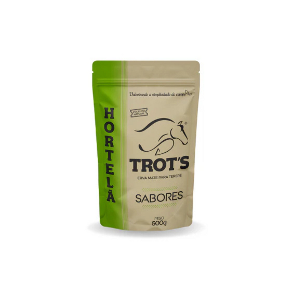 Trot’s Erva Mate Natural para Tereré e Chimarrão 500g - Hortelã