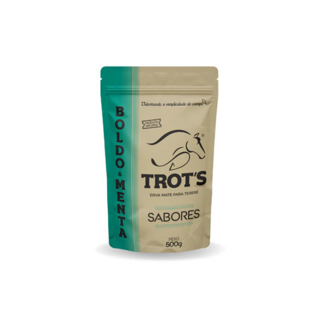 Trot’s Erva Mate Natural para Tereré e Chimarrão 500g - Boldo e Menta