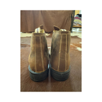 Botina Texana Country Bico Quadrado Couro