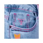 Calça Jeans Bordada Texas Farm Intuition