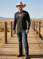 Camiseta Masculina UV Logo Os Moiadeiros Manga Longa