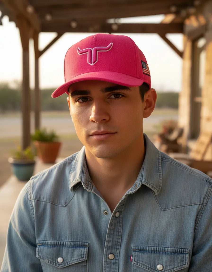 Boné masculino Country Aramados