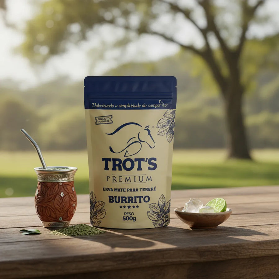 Trot’s Erva Mate Natural para Tereré e Chimarrão 500g - Burrito