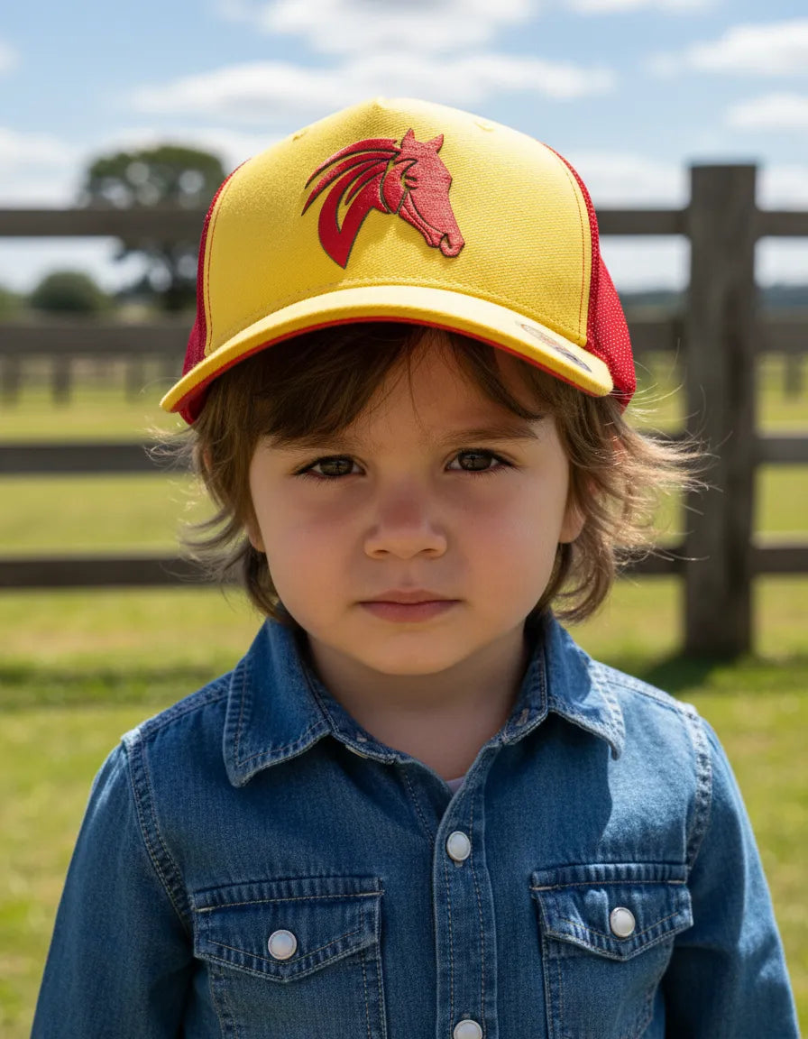 Boné Infantil Estilo Country