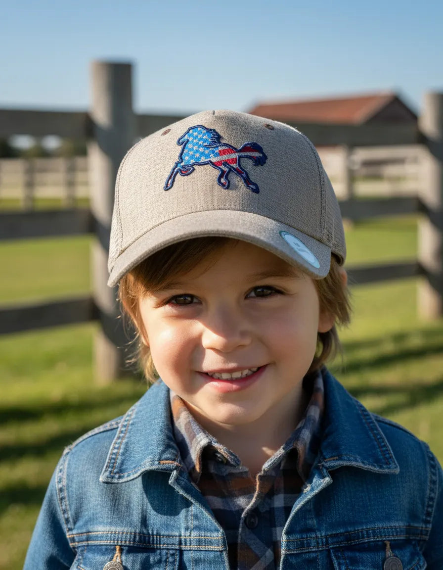 Boné Infantil Estilo Country