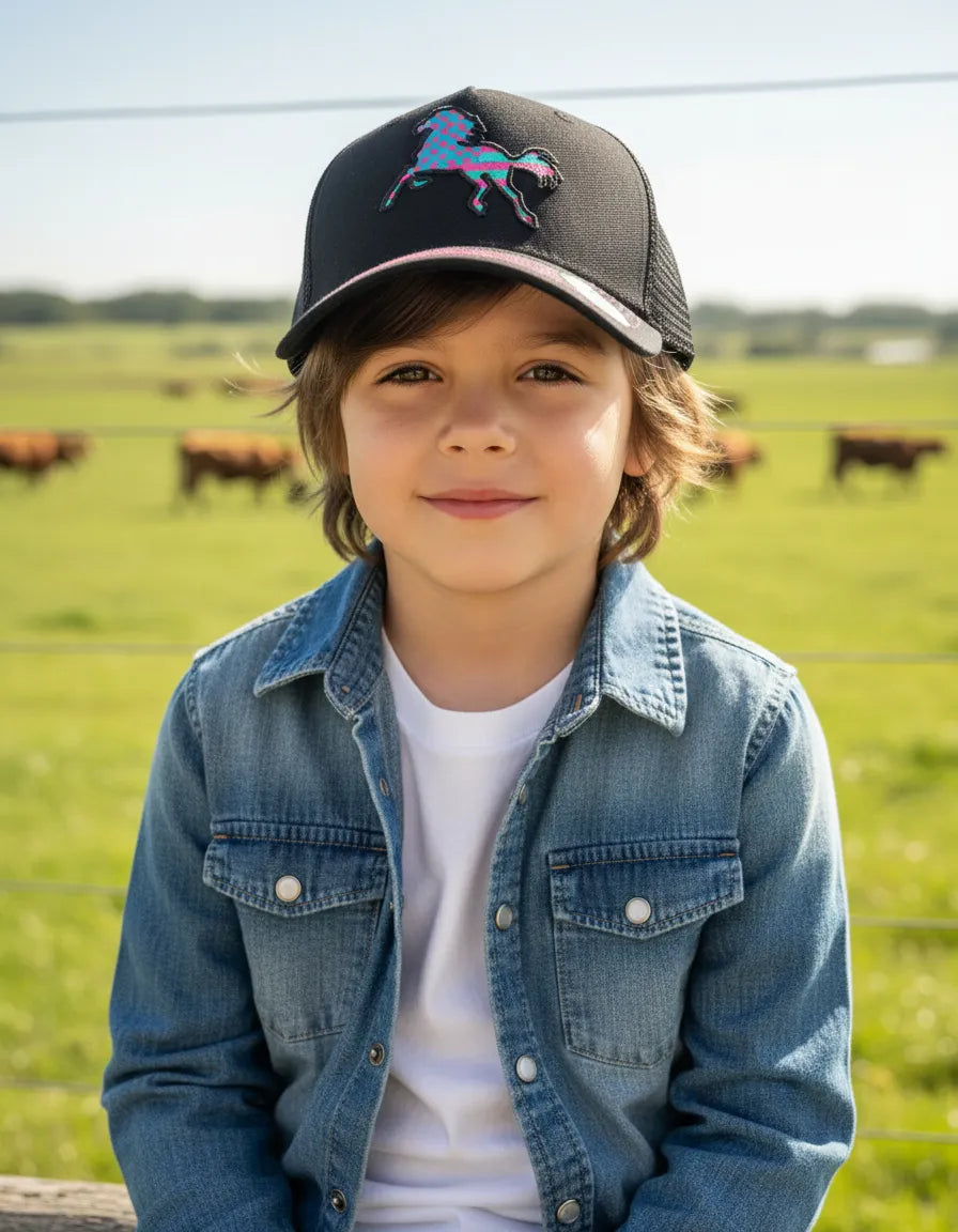 Boné Infantil Estilo Country