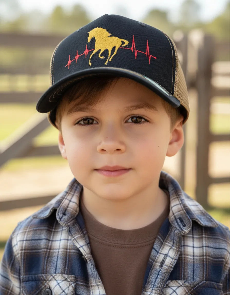 Boné Infantil Estilo Country