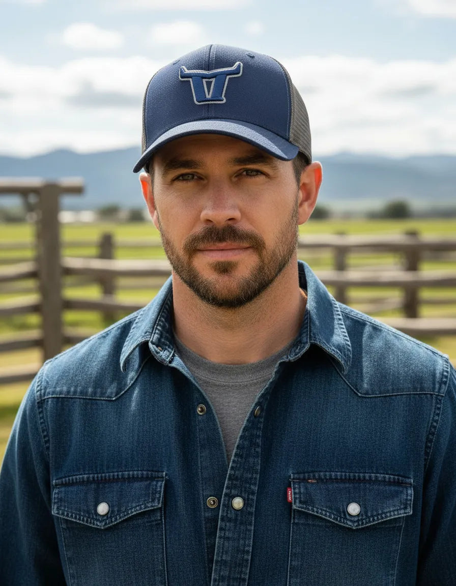 Boné masculino Country Aramados