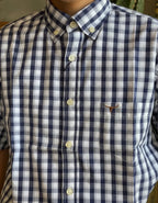 Camisa Social Xadrez Masculina Manga Curta Texas Edition