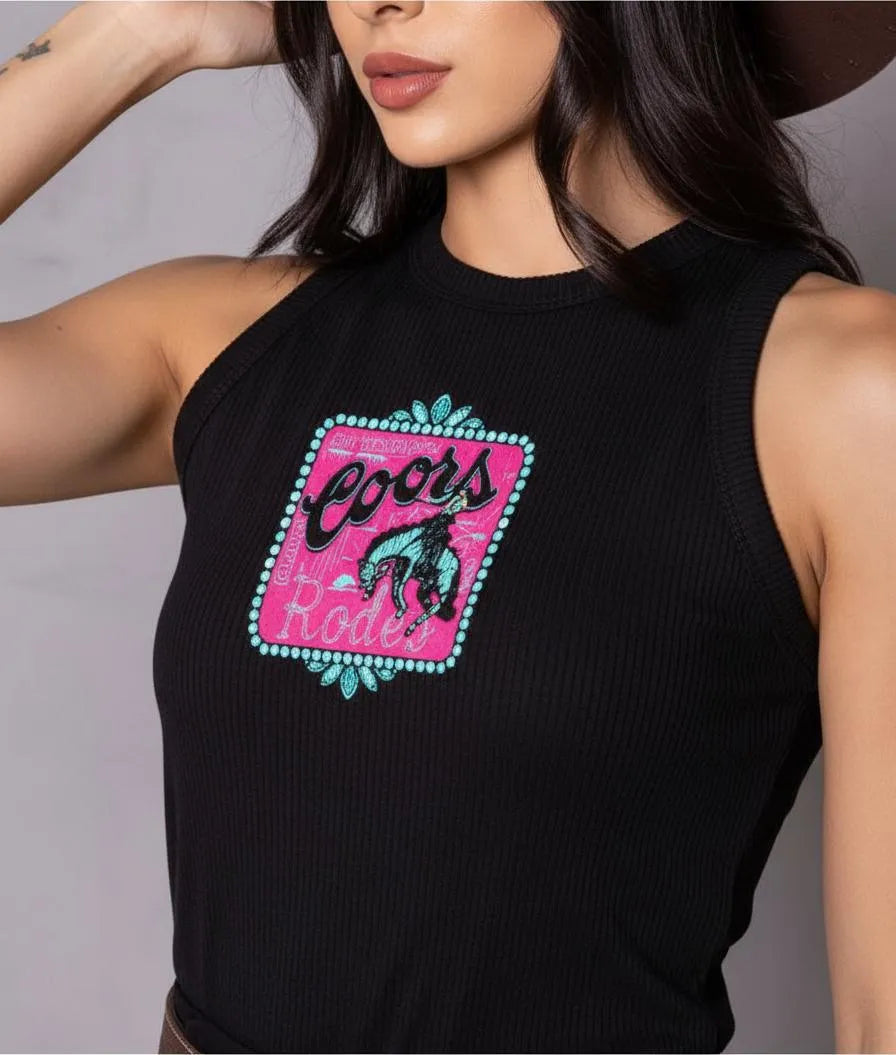 Regata PWC Preta e Rosa