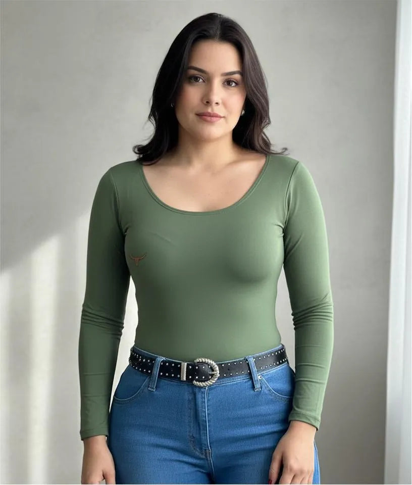 Body Moiadeiros Manga Longa UV