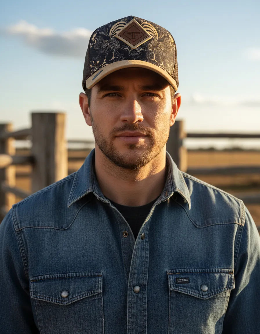 Boné Masculino Country Farm Bulls