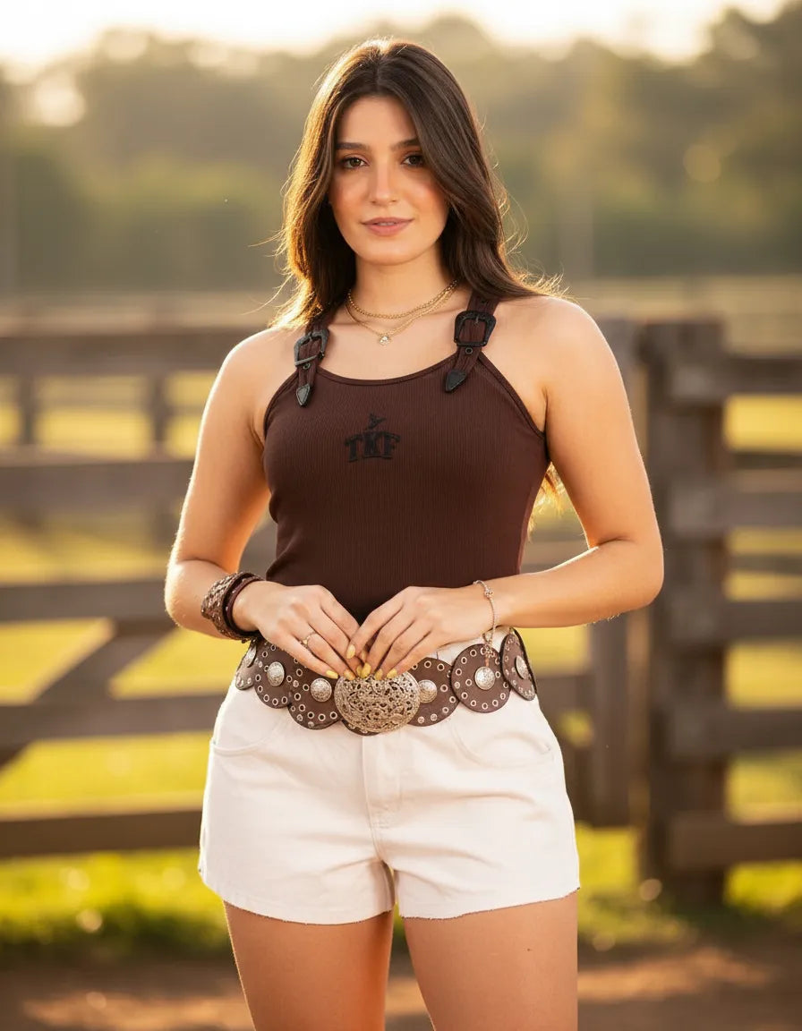 Regata Country Thankfield 2 Fivelas Alça