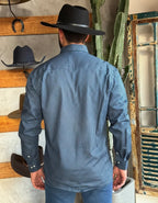 Camisa Social Xadrez Masculina Manga Longa Texas Edition