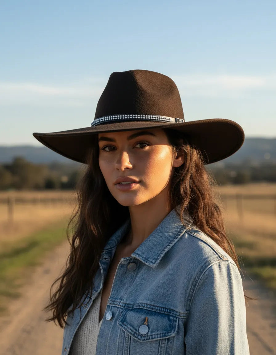 Chapéu Pralana 5x Campo Strass