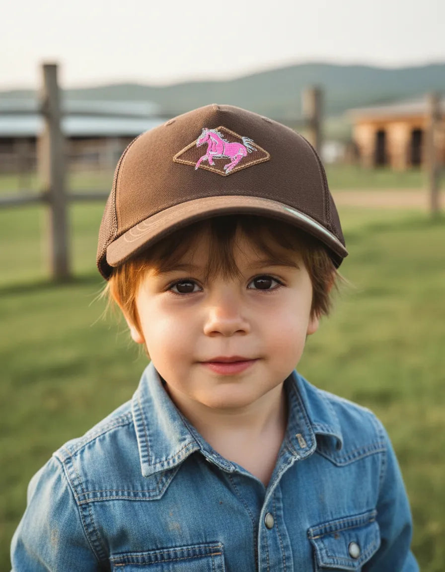 Boné Infantil Estilo Country