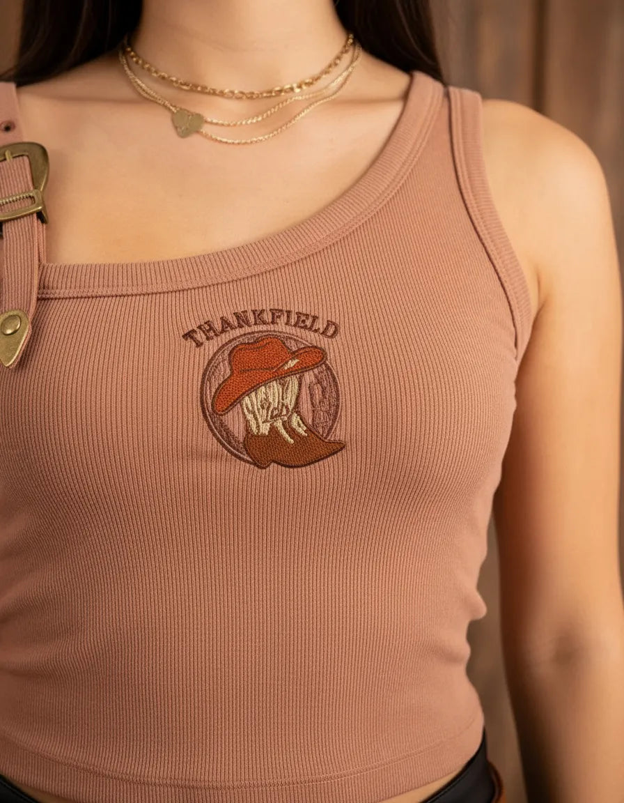 Regata Country Thankfield Fivela na Alça