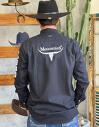 Camisa Social Xadrez Manga Longa Masculina Moiadeiros