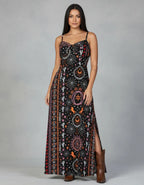 Vestido Feminino Stabulos Longo Estampado