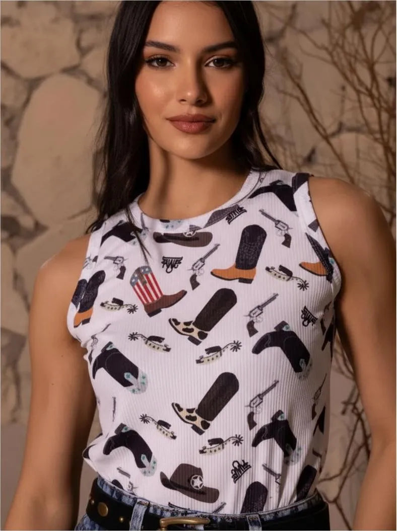 Regata PWC Preta Botinha