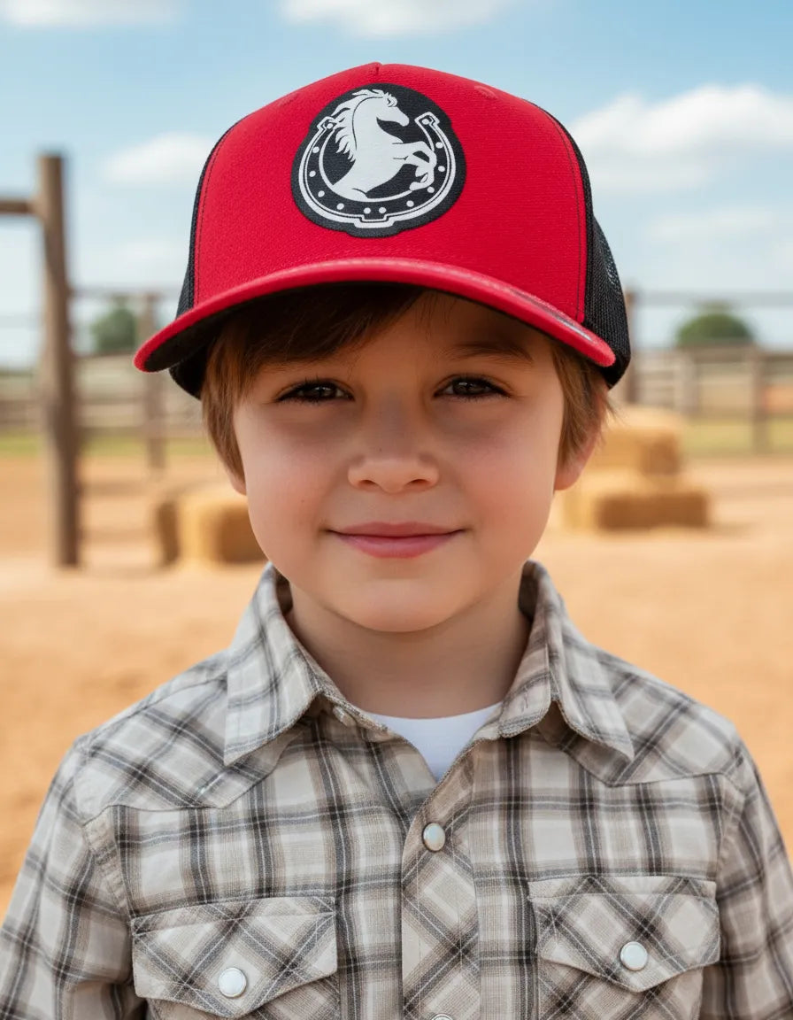 Boné Infantil Estilo Country