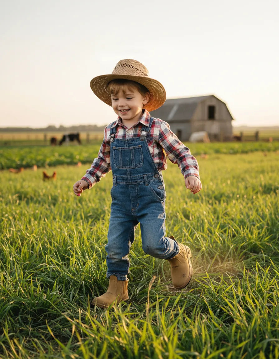 Botina Agrícola Bretão Infantil