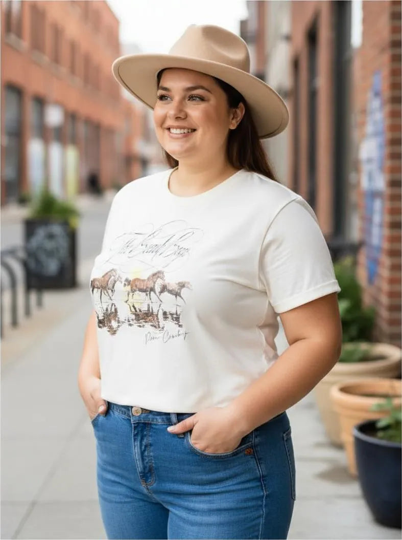 T-Shirt PWC Mustang Off