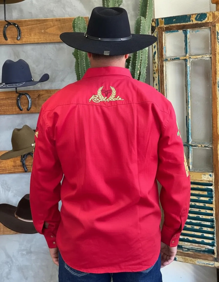 Camisa Social Masculina Manga Longa Radade