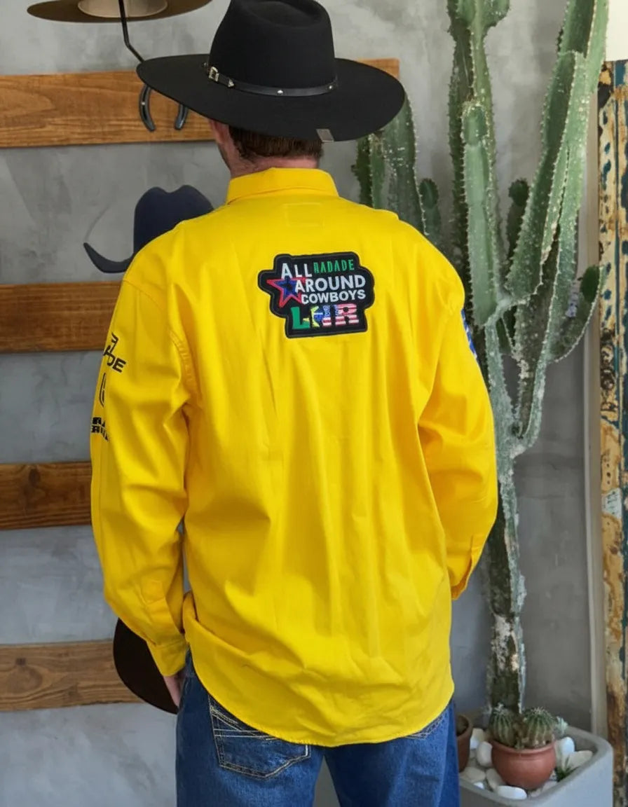 Camisa Social Masculina Manga Longa Radade