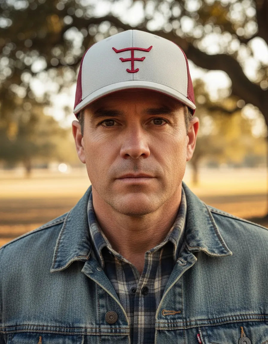 Boné Masculino Country Logo Texas Farm