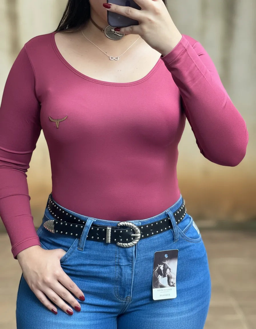 Body Moiadeiros Manga Longa UV