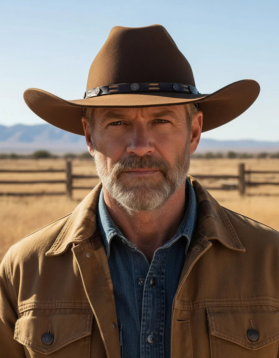 Chapéu Pralana 5x Fazendeiro Aba 10