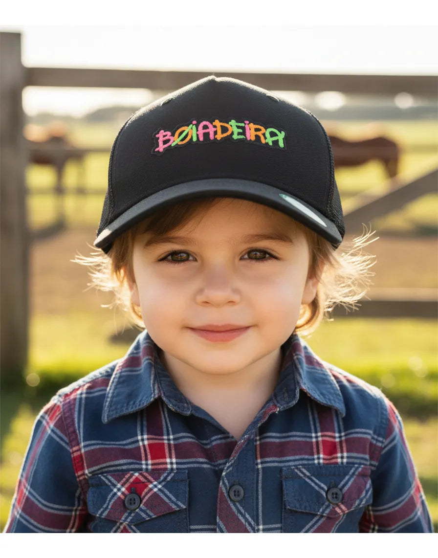 Boné Infantil Estilo Country