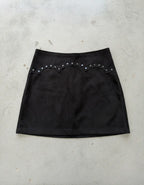 Conjunto Camurçado Stabulos Colete e Saia