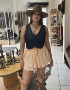 Colete Country Feminino Jeans