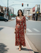 Vestido Longo Feminino Country Buphallos