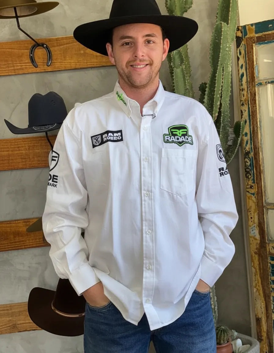 Camisa Social Masculina Manga Longa Radade