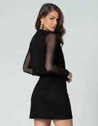 Conjunto Camurçado Stabulos Colete e Saia