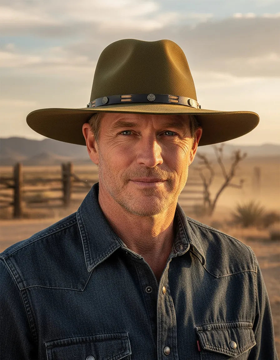 Chapéu Pralana 5x Fazendeiro Aba 10