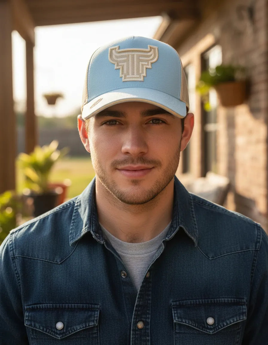 Boné Masculino Country Farm Bull Logo