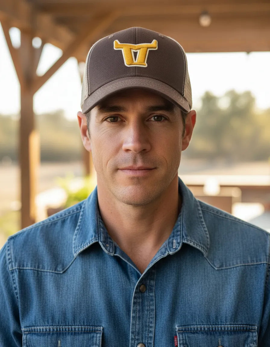 Boné masculino Country Aramados