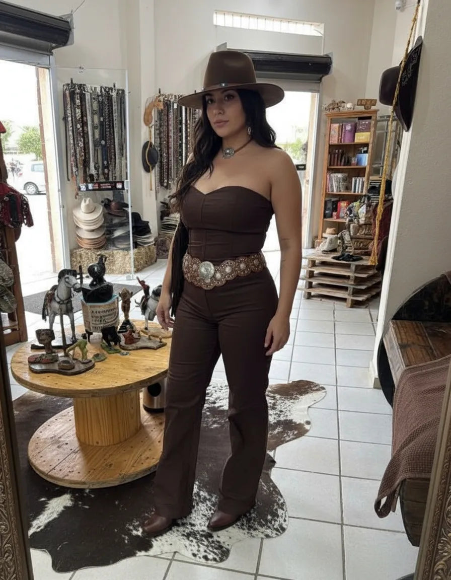 Macacão Country Elegante e Versatilidade