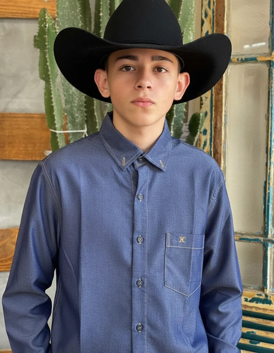 Camisa Social Xadrez Manga Longa Masculina Texas Brasil