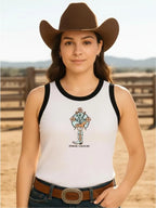 Regata PWC Flores/Cavalo Branca