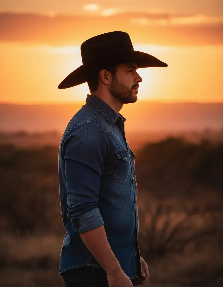 Chapéu Pralana American Cross Felt  Aba 12