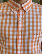 Camisa Social Xadrez Manga Longa Masculina Moiadeiros